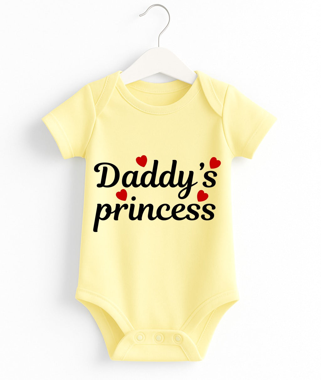 Customize Daddy's Princess Baby Romper