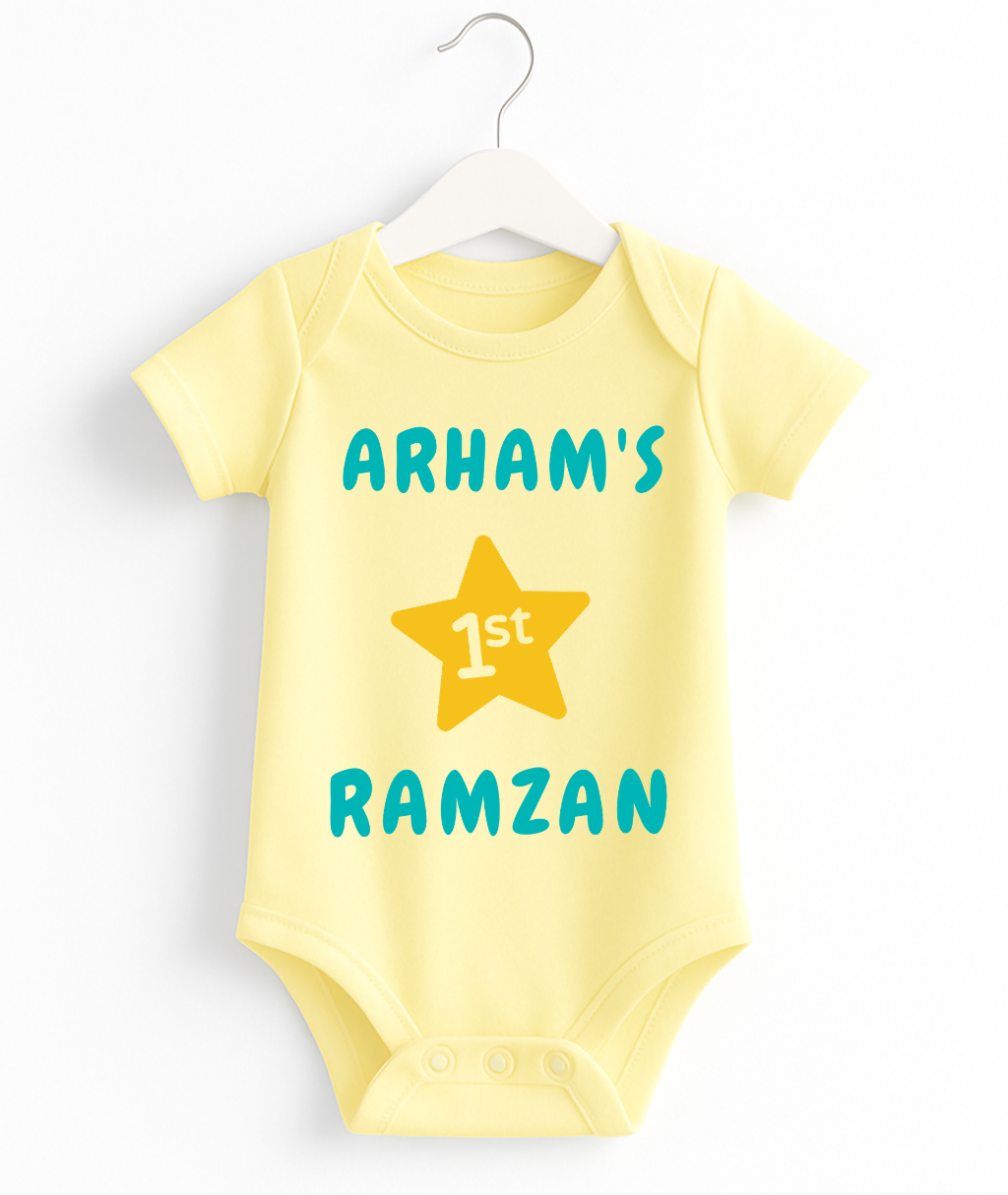 Customize 1st Ramzan Romper