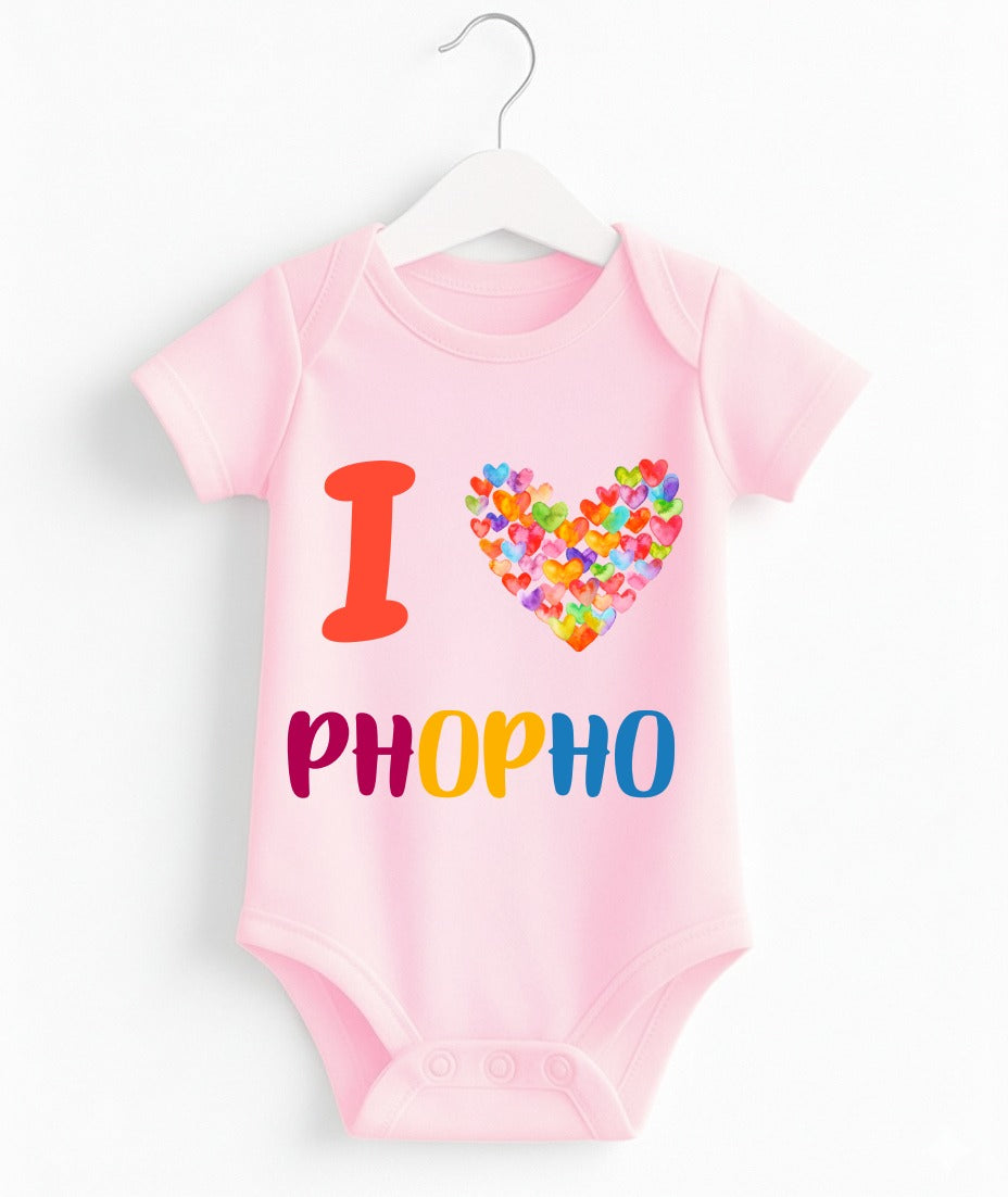 I Love Phopho Customize Romper