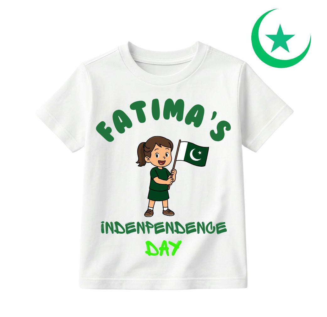 Custom Name 14 August T- Shirt