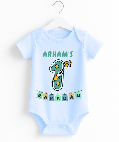 Customize Name 1st Ramadan Romper