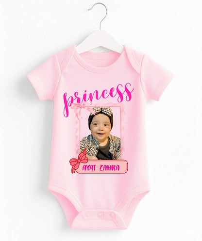 Custom Name And Pic Baby Romper