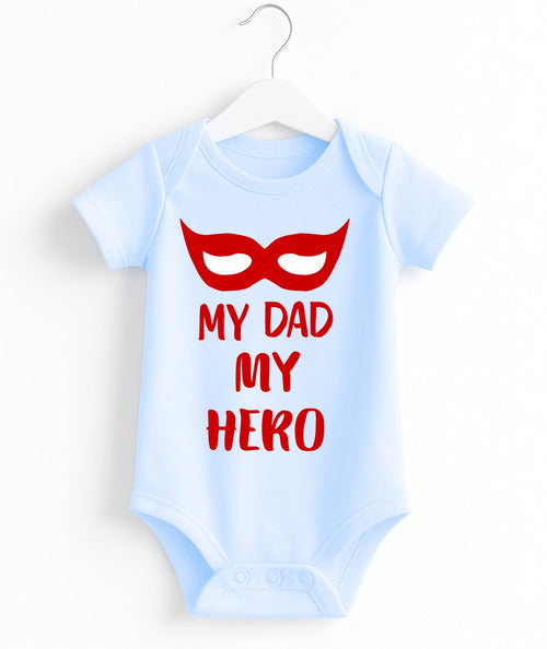 My Dad My Hero Customize Baby Romper