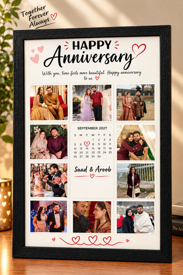 Personalized Anniversary Frame