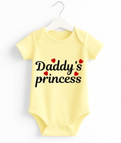 Customize Daddy's Princess Baby Romper