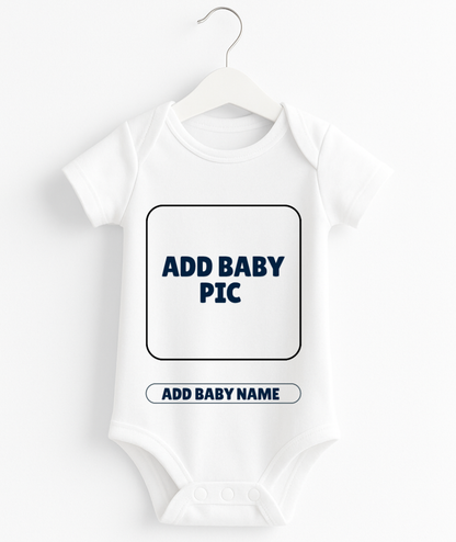 Custom Name And Pic Baby Romper