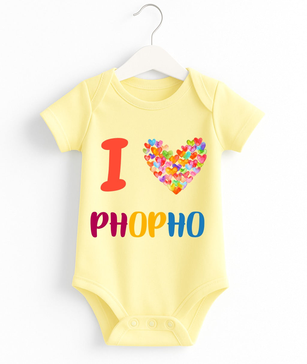 I Love Phopho Customize Romper