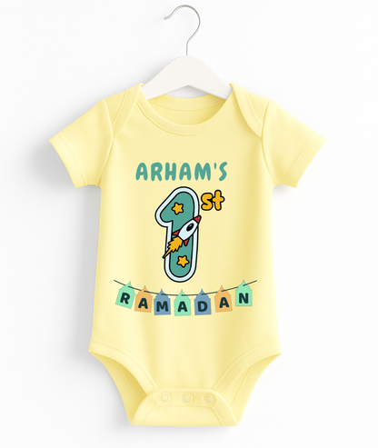 Customize Name 1st Ramadan Romper