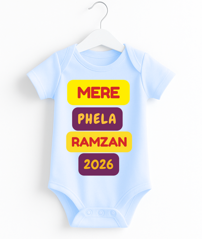 Mera Pehla Ramzan 2026 Baby Romper