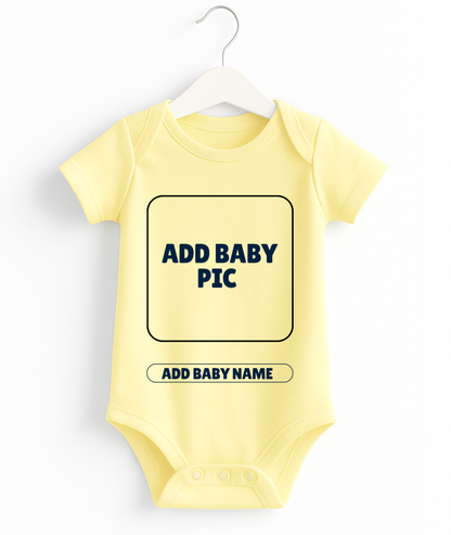 Custom Name & Pic Eid Romper | Customize Romper