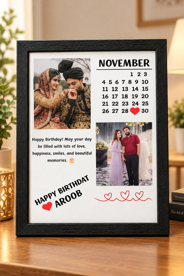 Personalized Birthday Frame