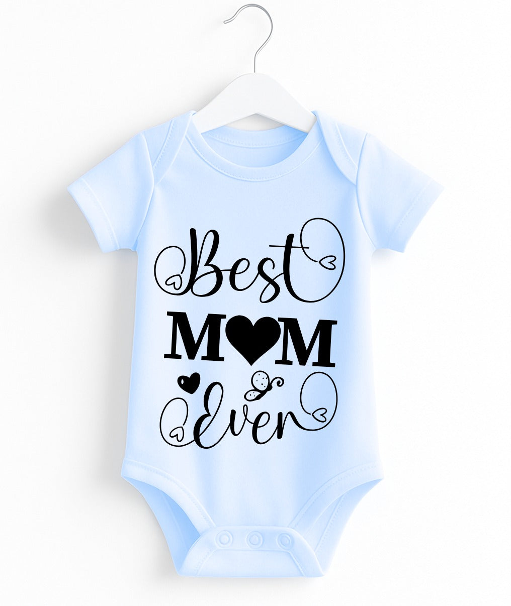 Customize Best Mom Ever Baby Romper