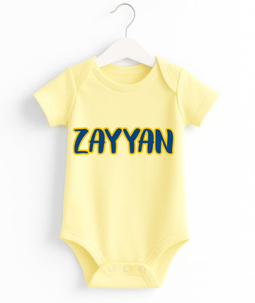 Customize Name Baby Romper