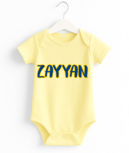 Customize Name Baby Romper