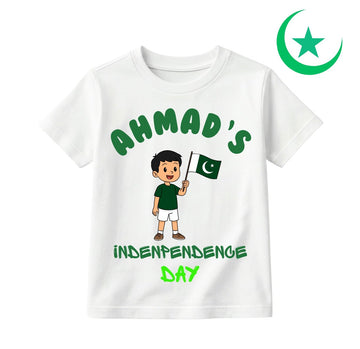 Custom Name 14 August T- Shirt