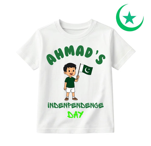 Custom Name 14 August T- Shirt