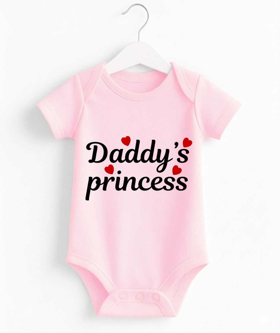 Customize Daddy's Princess Baby Romper