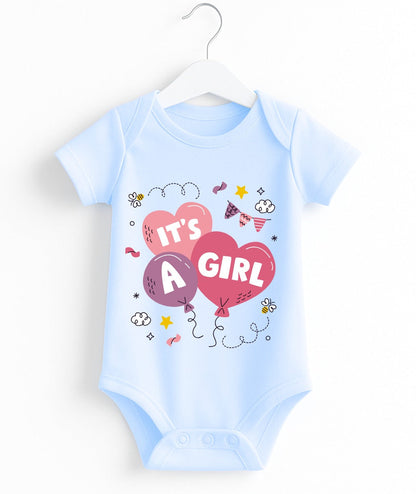 It's A Girl | Customize Baby Romper