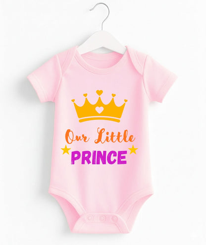 Our Little Prince Baby Boy Romper