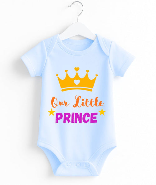 Our Little Prince Baby Boy Romper