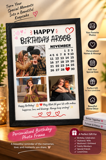 Personalized Birthday Frame