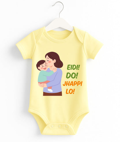 Eidi Do Jhappi Lo | Baby Romper |