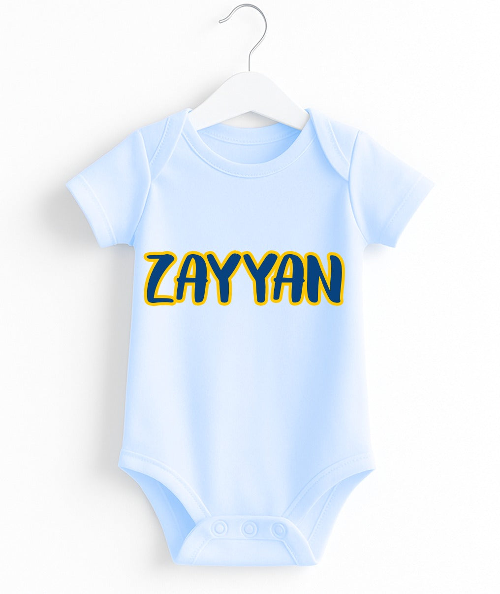 Customize Name Baby Romper