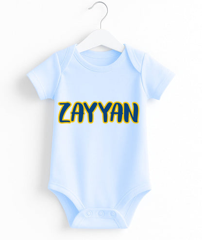 Customize Name Baby Romper
