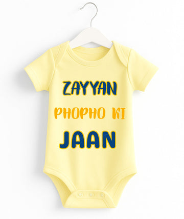 Custom Name And Text Baby  Romper