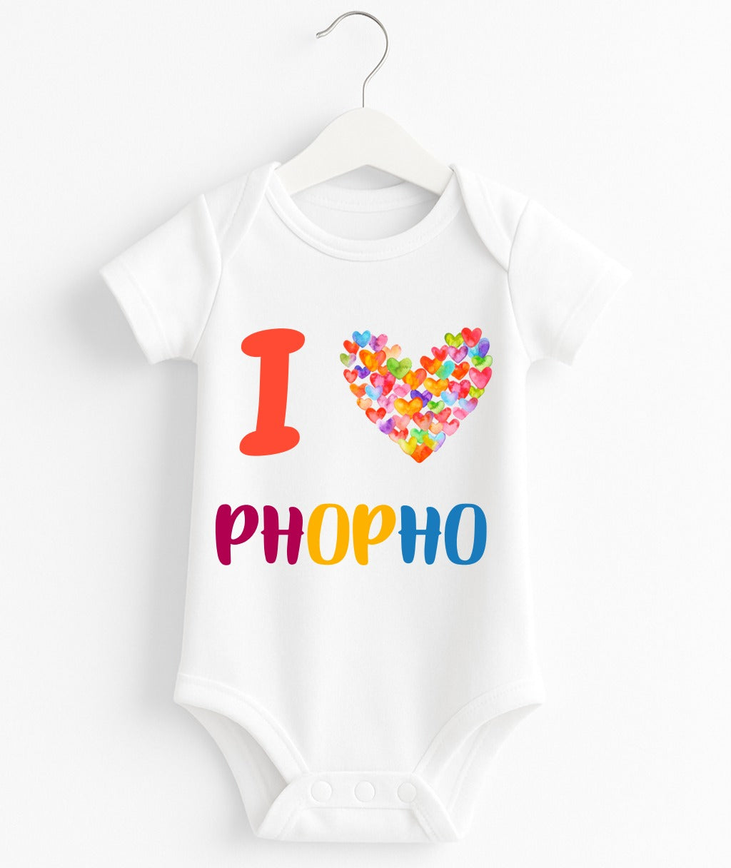 I Love Phopho Customize Romper