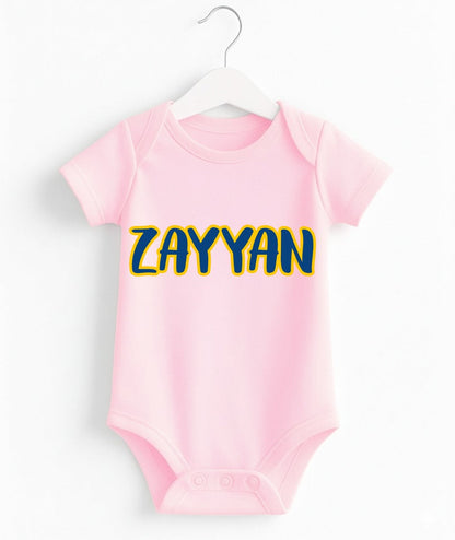 Customize Name Baby Romper