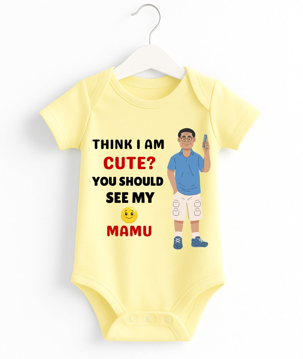 Customize Text Baby Romper