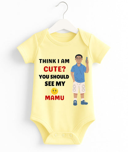 Customize Text Baby Romper
