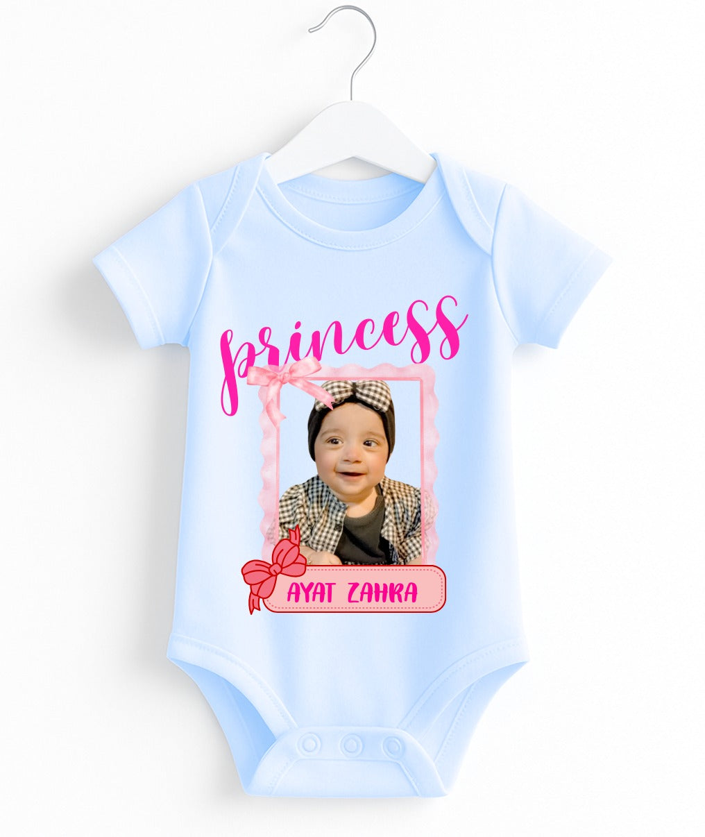 Custom Name And Pic Baby Romper