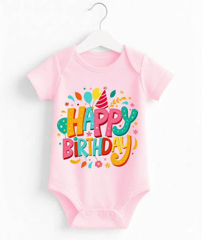 Customize Birthday Baby Romper