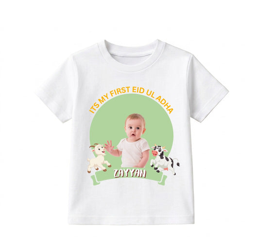 Custom Name And Pic Eid UL Adha Shirt
