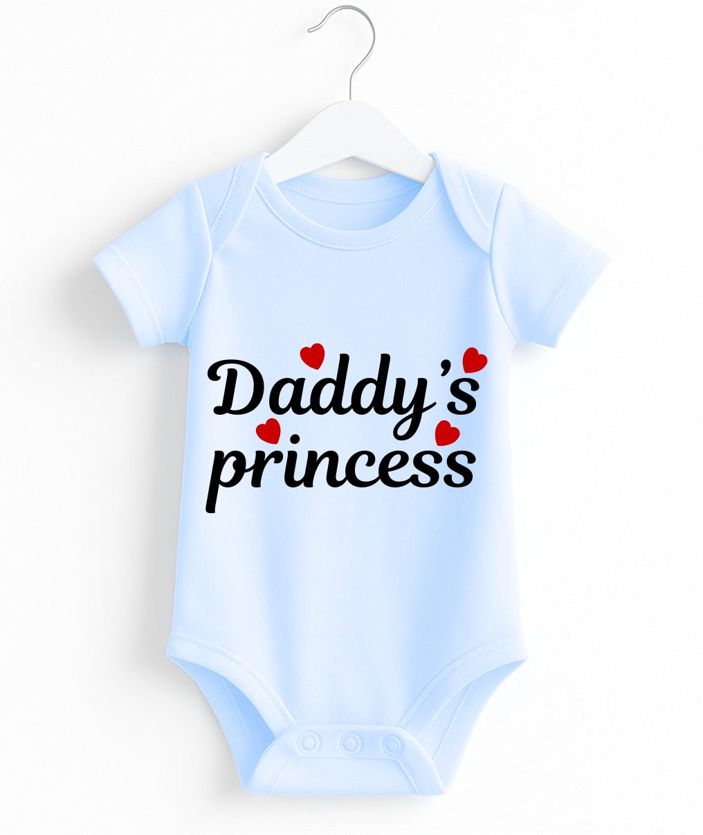 Customize Daddy's Princess Baby Romper