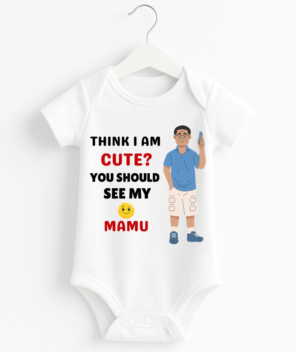 Customize Text Baby Romper