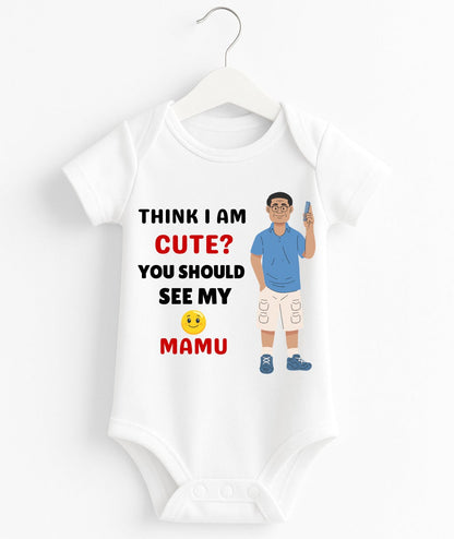 Customize Text Baby Romper