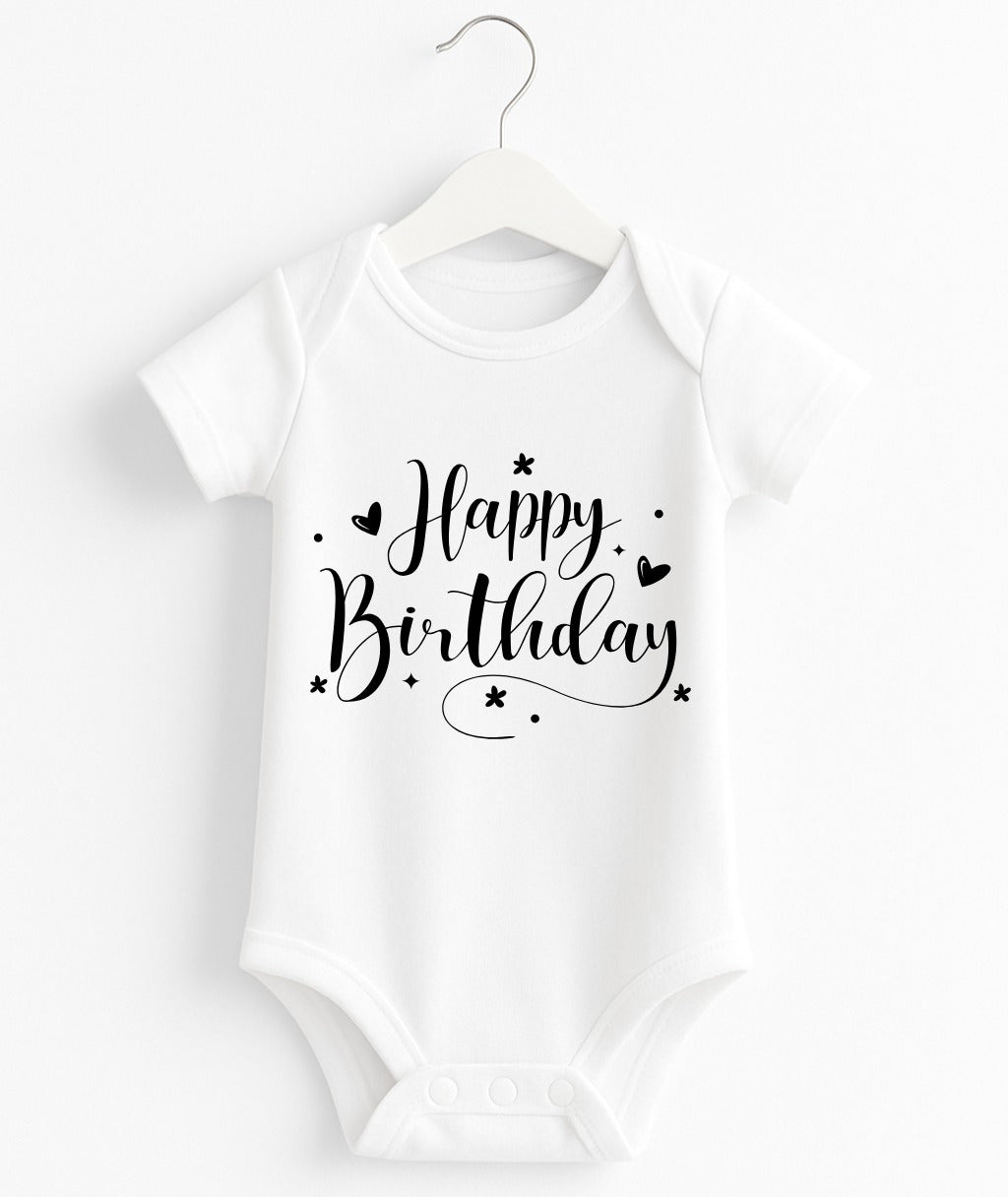 Customize Birthday Baby Romper