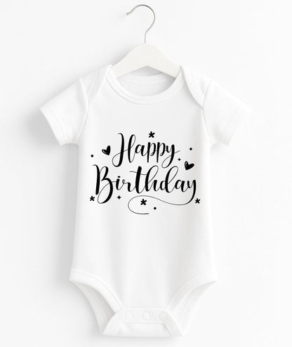 Customize Birthday Baby Romper