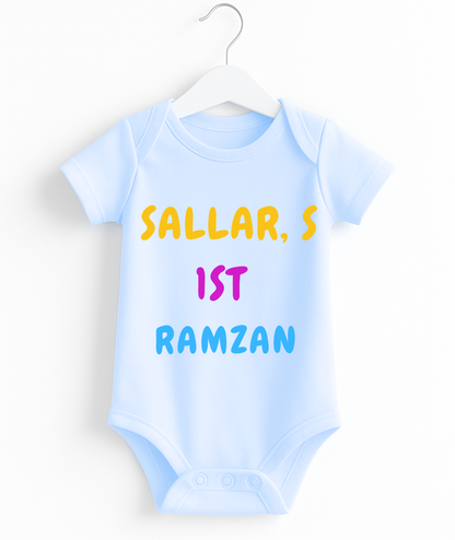 Customize  Name 1st Ramadan Romper