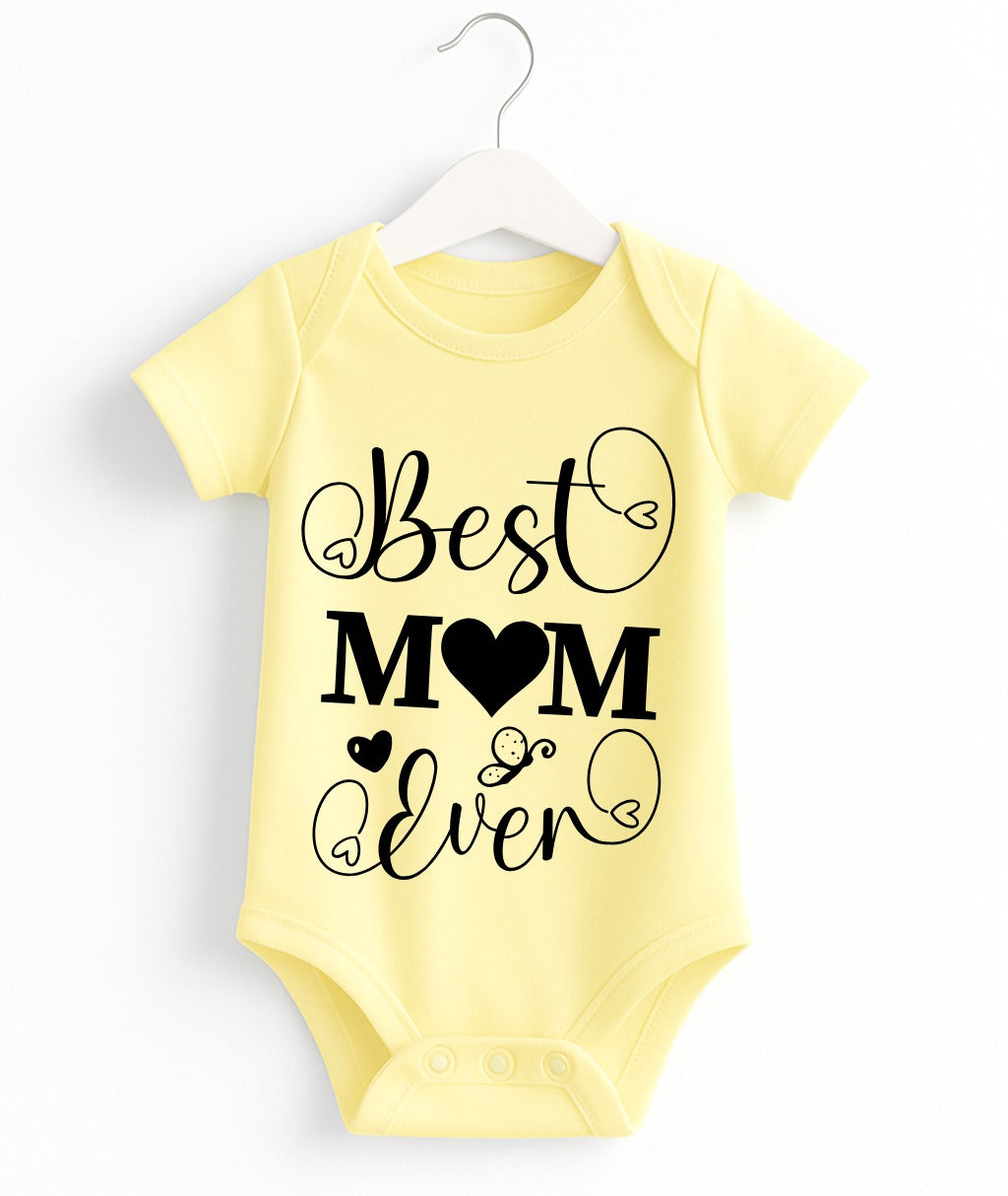 Customize Best Mom Ever Baby Romper