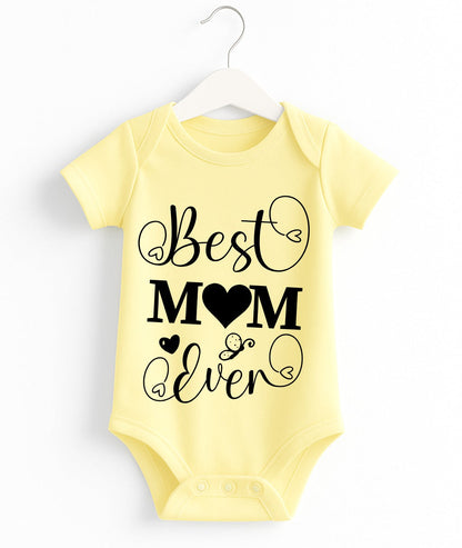 Customize Best Mom Ever Baby Romper