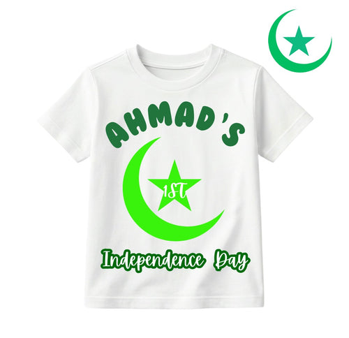 Custom Name 14 August T- Shirt