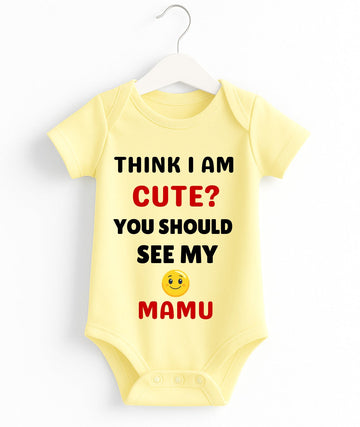 Customize Text  Baby Romper