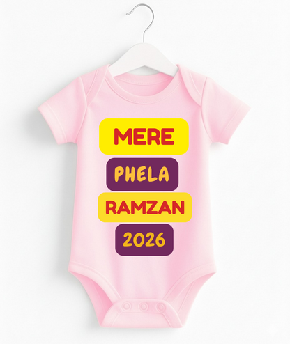 Mera Pehla Ramzan 2026 Baby Romper