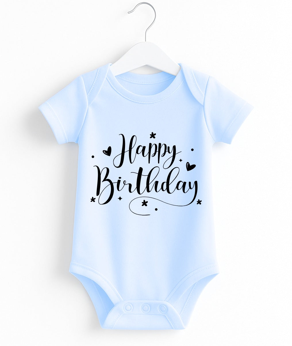 Customize Birthday Baby Romper