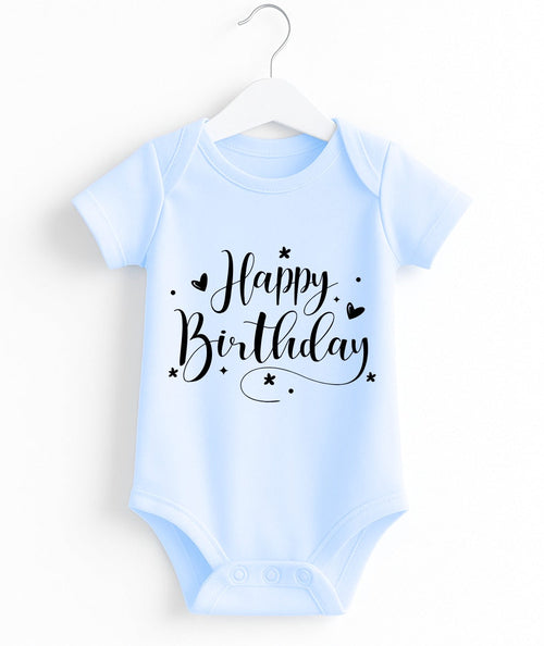Customize Birthday Baby Romper