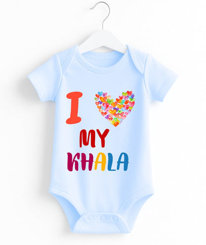I Love My Khala Customize Baby Romper